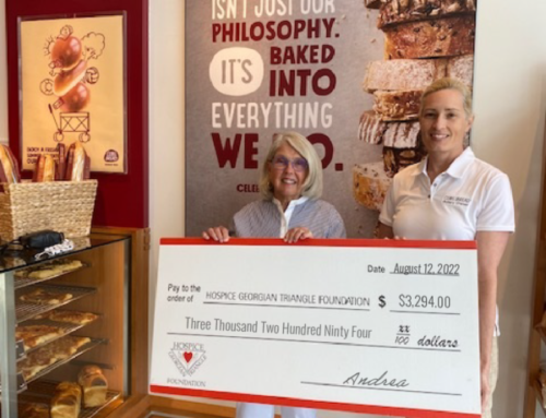COBS Bread raised a lot of “dough” for Hospice Georgian Triangle.