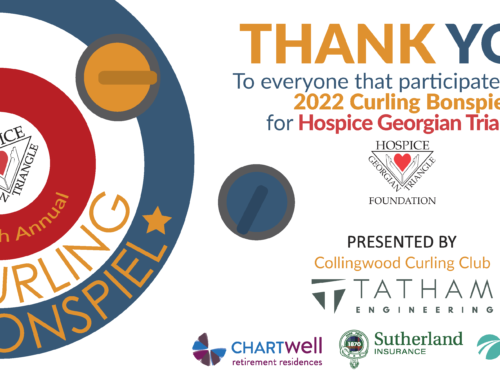 Thank You For Supporting the 5th Annual Bonspiel for Hospice Georgian Triangle