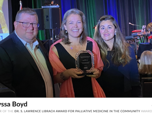 Hospice Georgian Triangle’s Dr. Alyssa Boyd Receives Award for Palliative Medicine