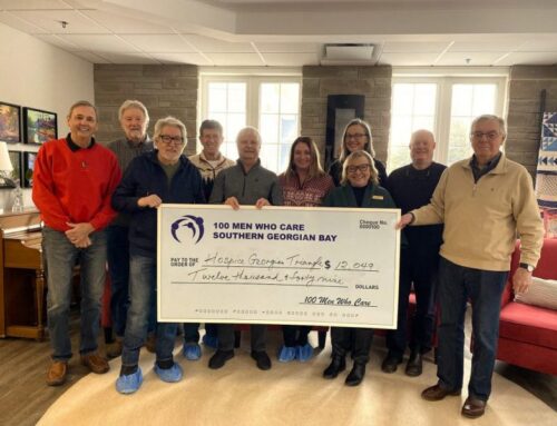 100 Men Who Care Southern Georgian Bay Donates to Support Hospice Georgian Triangle Foundation