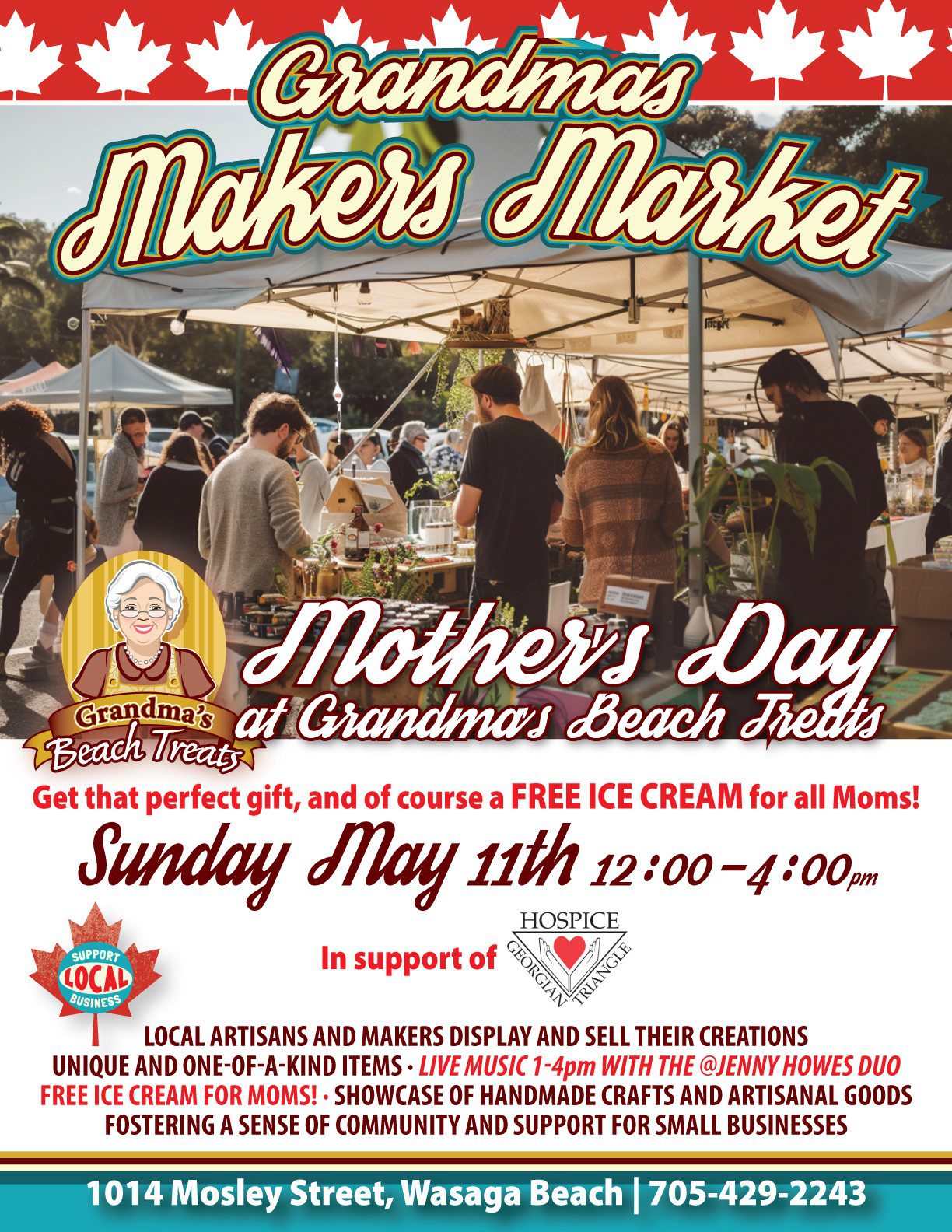 Grandmas Beach Treat mothers day market Grandmas Beach Treat mothers day market