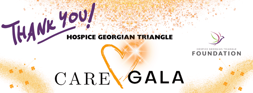 Thank you. Care Gala Campaign Banner (851 x 315 px)