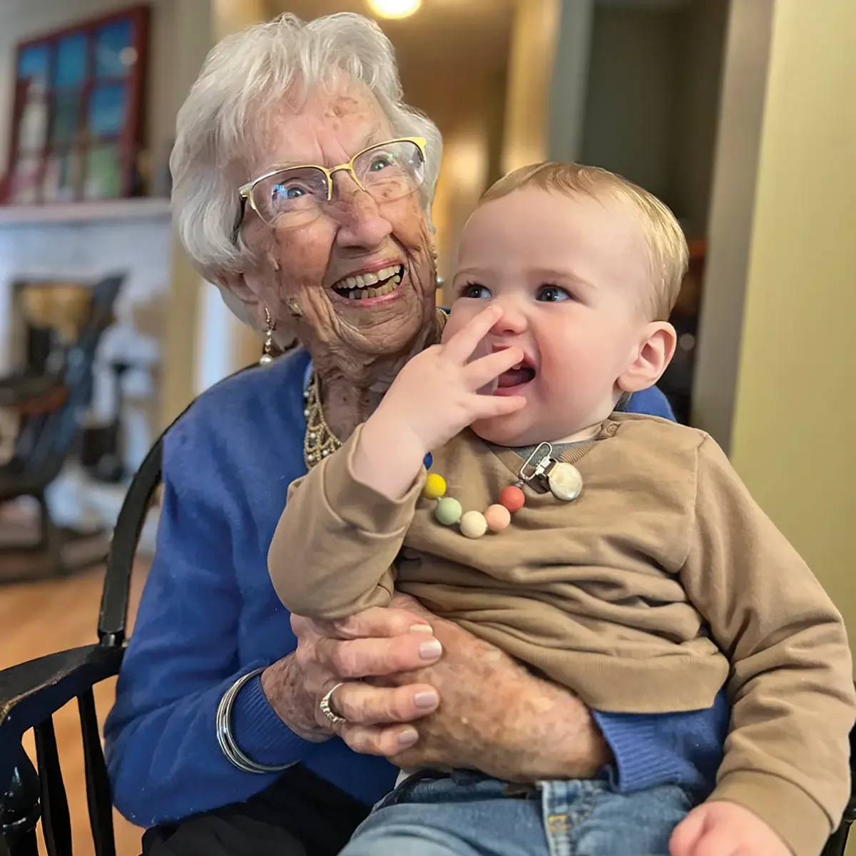 Older Woman with Child copy